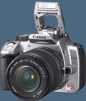 Canon EOS 350D Digital Rebel XT - PRESS RELEASE | PhotoshopSupport.com