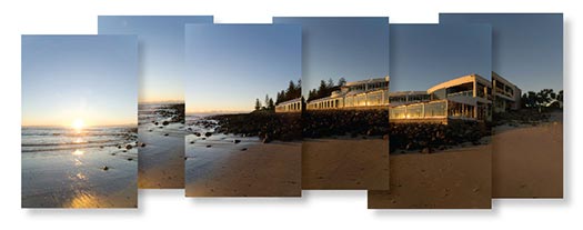 how to stitch panorama photoshop