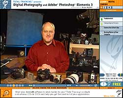 Digital Photography & Adobe Photoshop Elements 3 — Training DVD - Hosted by Brian Maffitt