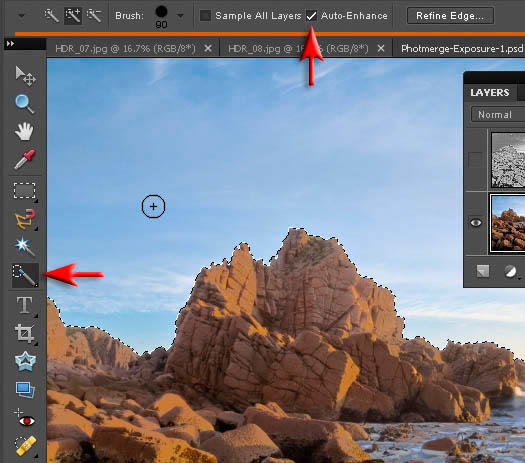 High Dynamic Range - HDR - In Photoshop Elements 8 Tutorial