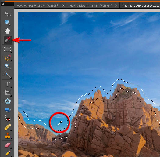 High Dynamic Range - HDR - In Photoshop Elements 8 Tutorial