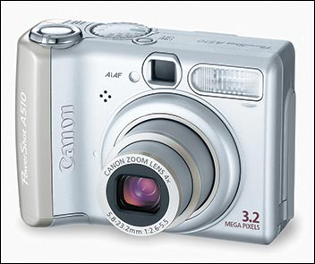 Canon's PowerShot A510 Digital Camera