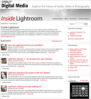 Inside Lightroom — Adobe Lightroom Resource Center From O'Reilly