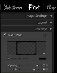 Printing From Photoshop Lightroom - Add Edge Effects