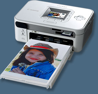 Canon SELPHY CP740 Compact Photo Printer - Small Photo Printer For Under $100
