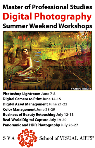 Cutting-edge Digital Photography Summer Weekend Workshops In NYC From The School Of Visual Arts
