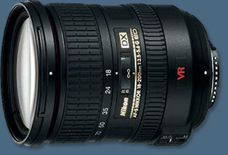 NikonZoom Super Wide Angle-Telephoto AF Zoom Nikkor 18-200mm f/3.5-5.6G ED-IF AF-S DX VR II Autofocus Lens - $679.95