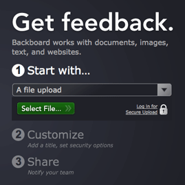 Backboard - Online Feedback Management For Design Projects