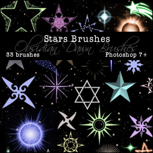 Stars Photoshop Brushes - Free Photoshop Brushes