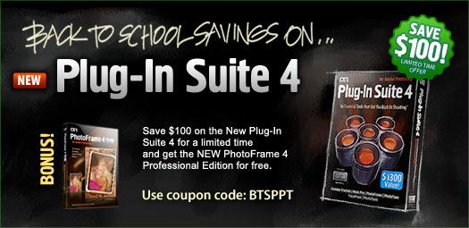 Photoshop Plug-In Suite 4 Special Discount Code - Save $100 - Plus Get PhotoFrame 4 Pro Edition For Free