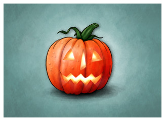 Photoshop Tutorial - How To Paint In Photoshop Using A Mouse - Halloween Pumpkin Photoshop Tutorial