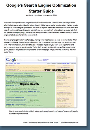 google search engine optimization guide download