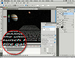 Russell Brown Video Tutorials on Photoshop CS4 Masking Features, New Bridge Features, And Star Wars Style Text Crawls