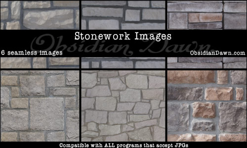 Seamless Stonework Stock Images From Osidian Dawn