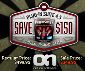 Exclusive Discount Special Photoshop Pllugin Suite - Save $150 On onOne Plugin Suite 4.5