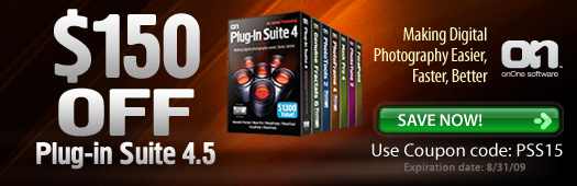 Exclusive Discount Special Photoshop Pllugin Suite - Save $150 On onOne Plugin Suite 4.5