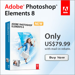 Photoshop Elements 8 software available for Windows and Mac