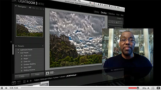 Lightroom 3 To Photoshop CS5 HDR Pro Workflow - Video Tutorial