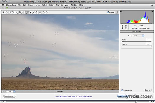 Photoshop CS5: Landscape Photography - Free Video Clips