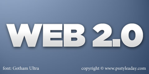 Web 2.0 Free Photoshop Style