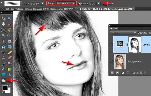High Key Portrait - Mark Galer Photoshop Tutorial - High Key Effect