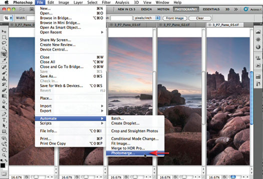 Tweaking Photomerged Images In Photoshop - Photoshop Tutorial From Mark Galer