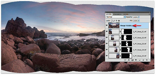 Tweaking Photomerged Images In Photoshop - Photoshop Tutorial From Mark Galer