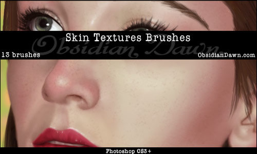 Free Skin Textures Photoshop Brushes From Obsidan Dawn