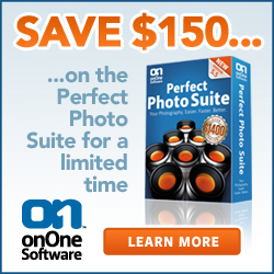 Get $150 Off onOne Perfect Photo Suite - Get Free Perfect Layers Upon Release