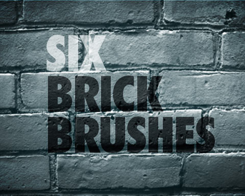 Free Set Of Bricks Brushes - Free Photoshop Brushes