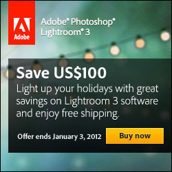 Get US$100 off Adobe Photoshop Lightroom