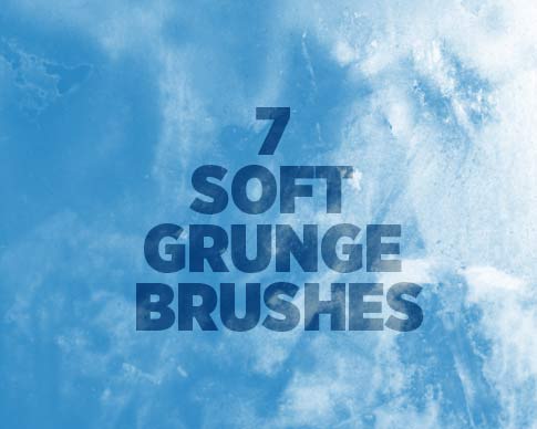 7 Soft Grunge Brushes From Bittbox