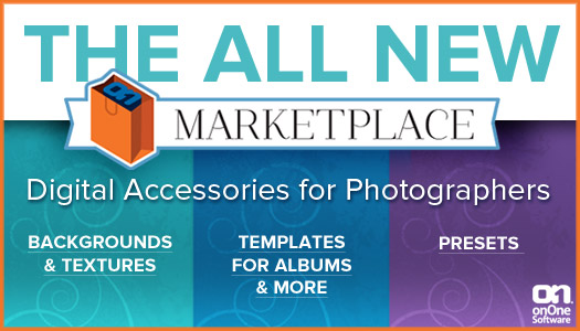 onOne Launches Marketplace For Photographers - Offering Templates, Photoshop Layouts, Backgrounds and Presets