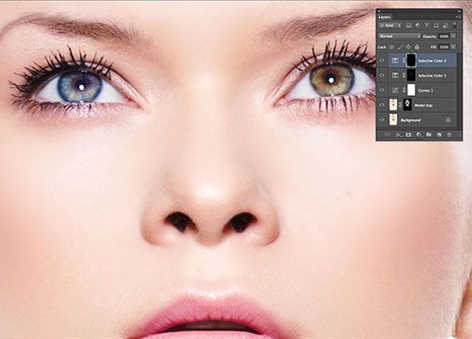 Making Skin Colour Adjustments In Photoshop