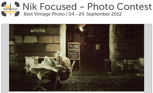 Nik Software Vintage Photo Competition - Win A Nikon 1 Or iPad