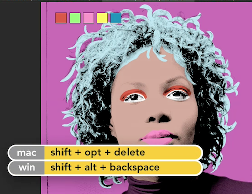 Creating a series of Warhol-style variations - Video Tutorial And Step-by-Step