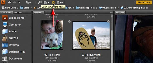 Working In Adobe Camera Raw - ACR - Adobe Camera Raw Tips