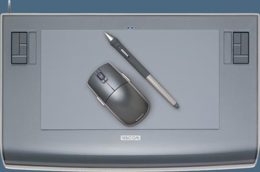 Wacom Intuos3 6x11 Wide-Format Pen Tablet - Tips