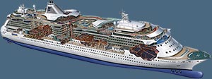 Photoshop Tutorial - Cruise Ship Cutaway