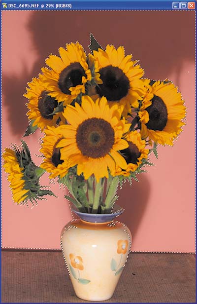 Van Gogh Effect - Van Gogh's Sunflowers Photoshop Effect